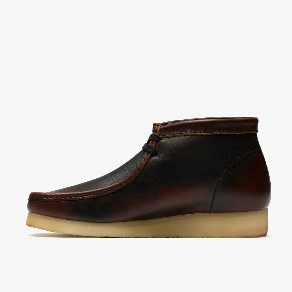 Herren Wallabee Stiefel Dunkelbraune Kombination Wallabees online