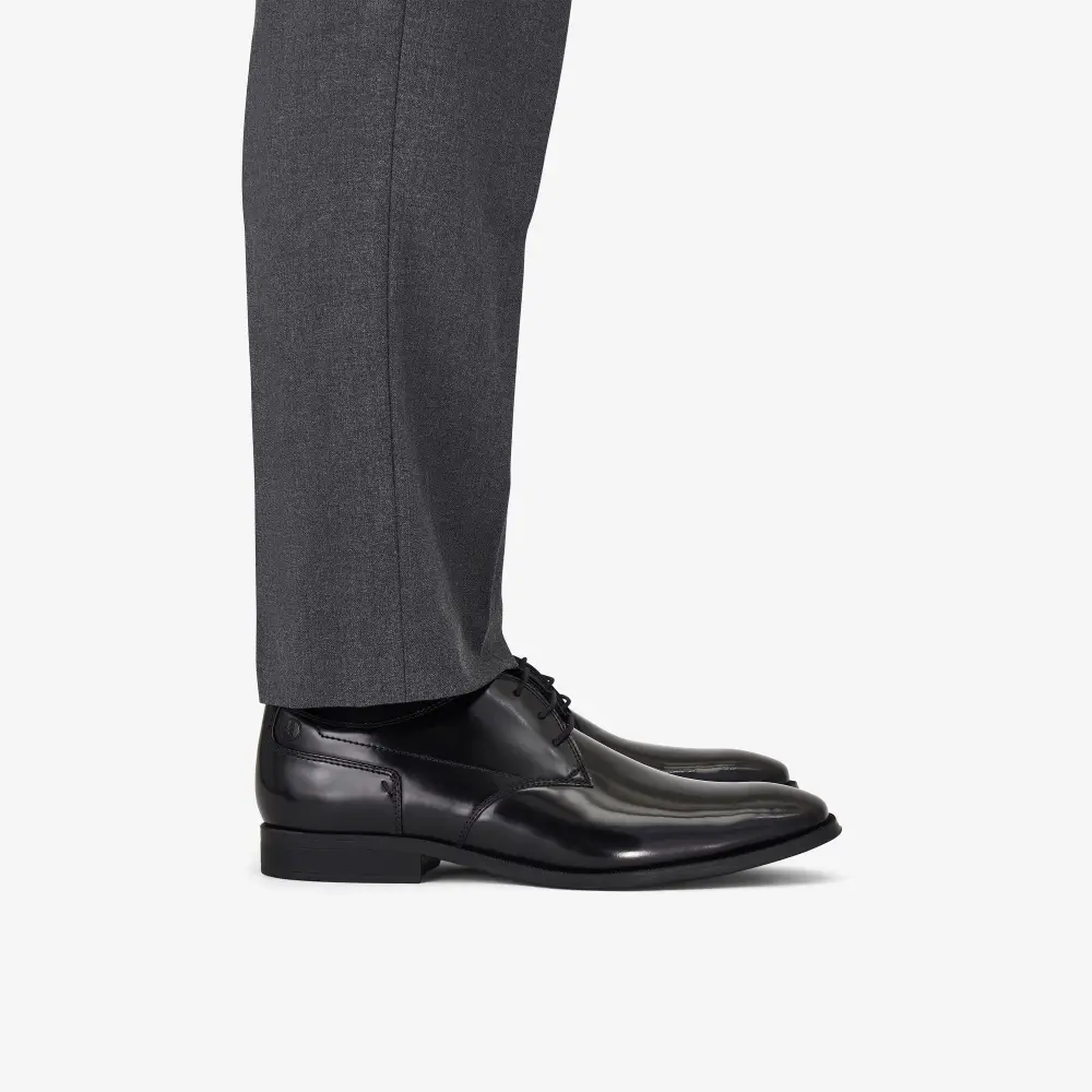 Paulton Herren-Oxfordschuhe aus schwarzem, hochglänzendem Leder online