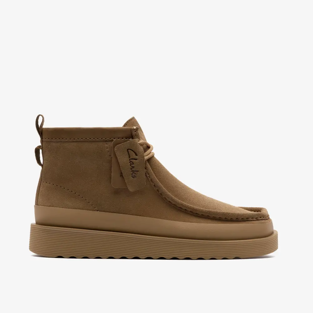 Wallabee FTR2 Hi Boot für Herren, dunkelbeiges Wildleder online