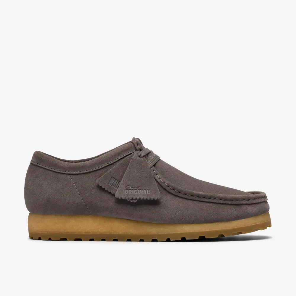 Wallabee RB Herren-Wallabees aus grauem Wildleder online