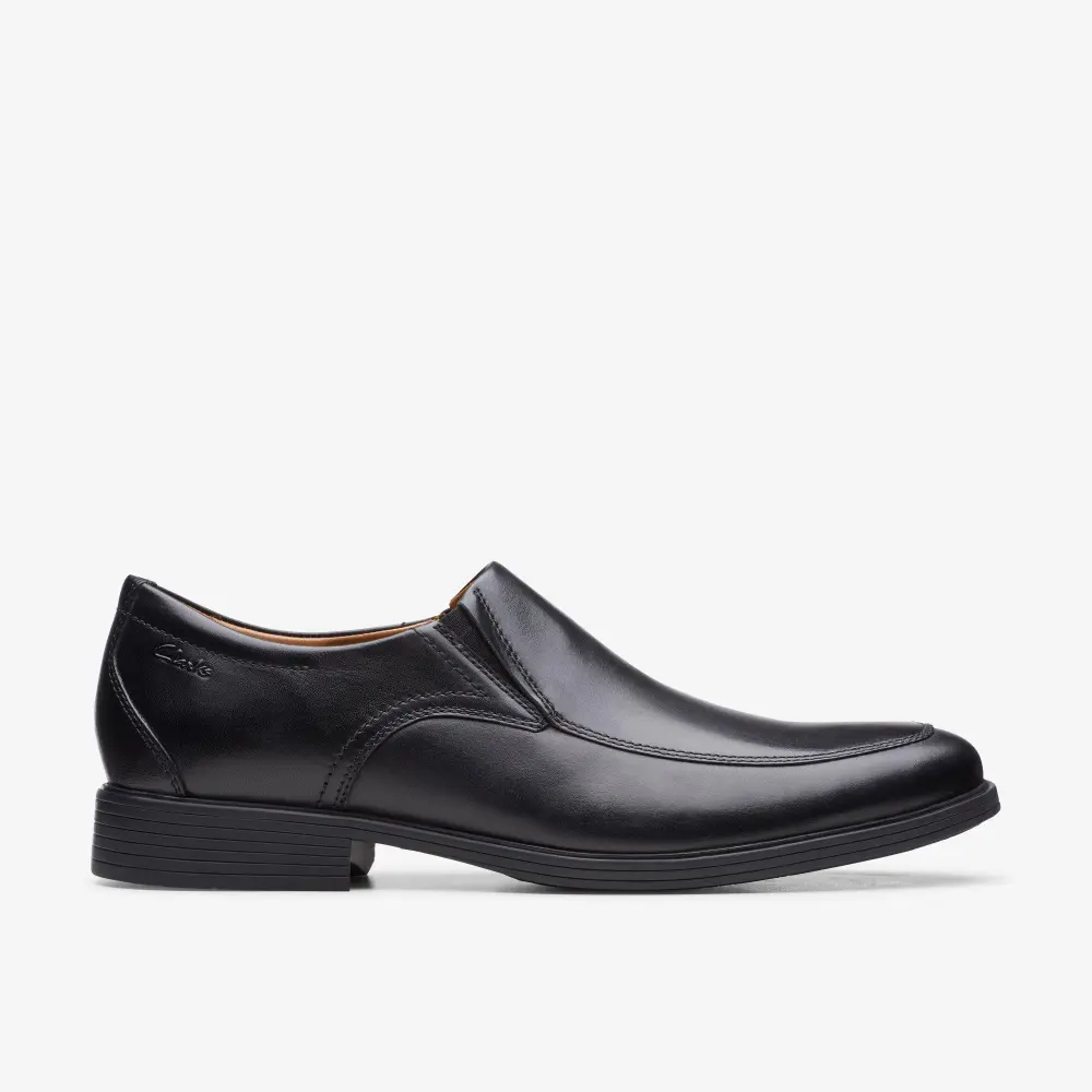 Whiddon Step Herren-Loafer aus schwarzem Leder online
