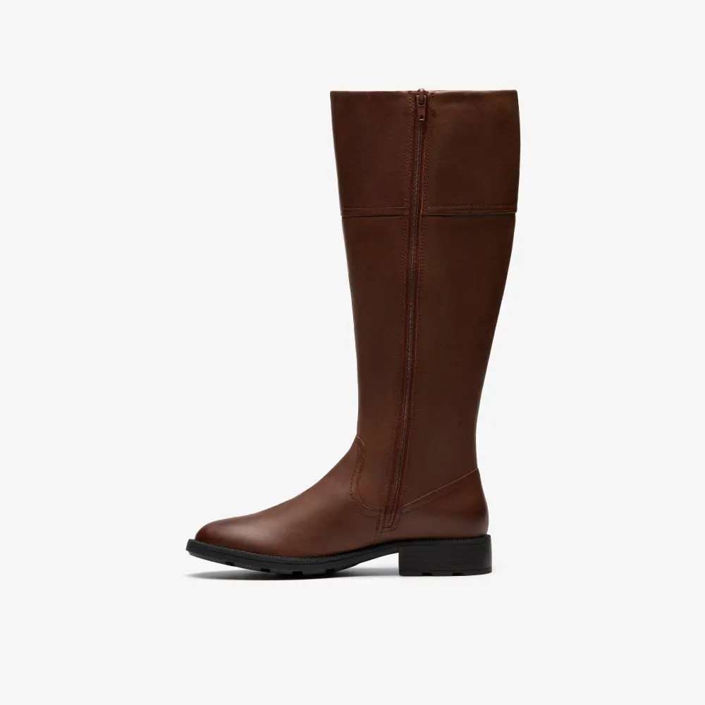 Adalynn Hope Damen-Kniestiefel aus hellbraunem Leder online