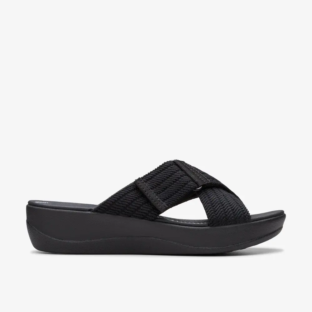 Arla Wave Schwarze Cloudsteppers™ Sandalen für Damen online