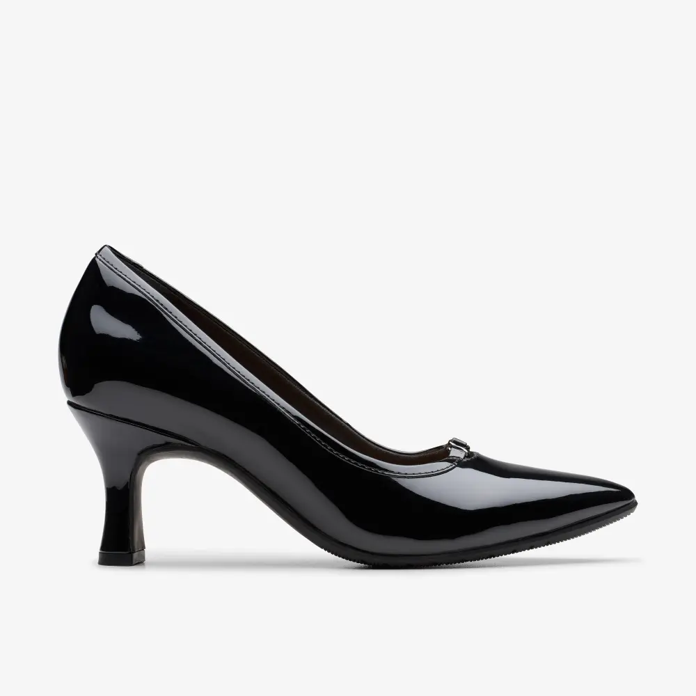 Kataleyna West Damen-Pumps aus schwarzem Lackleder online