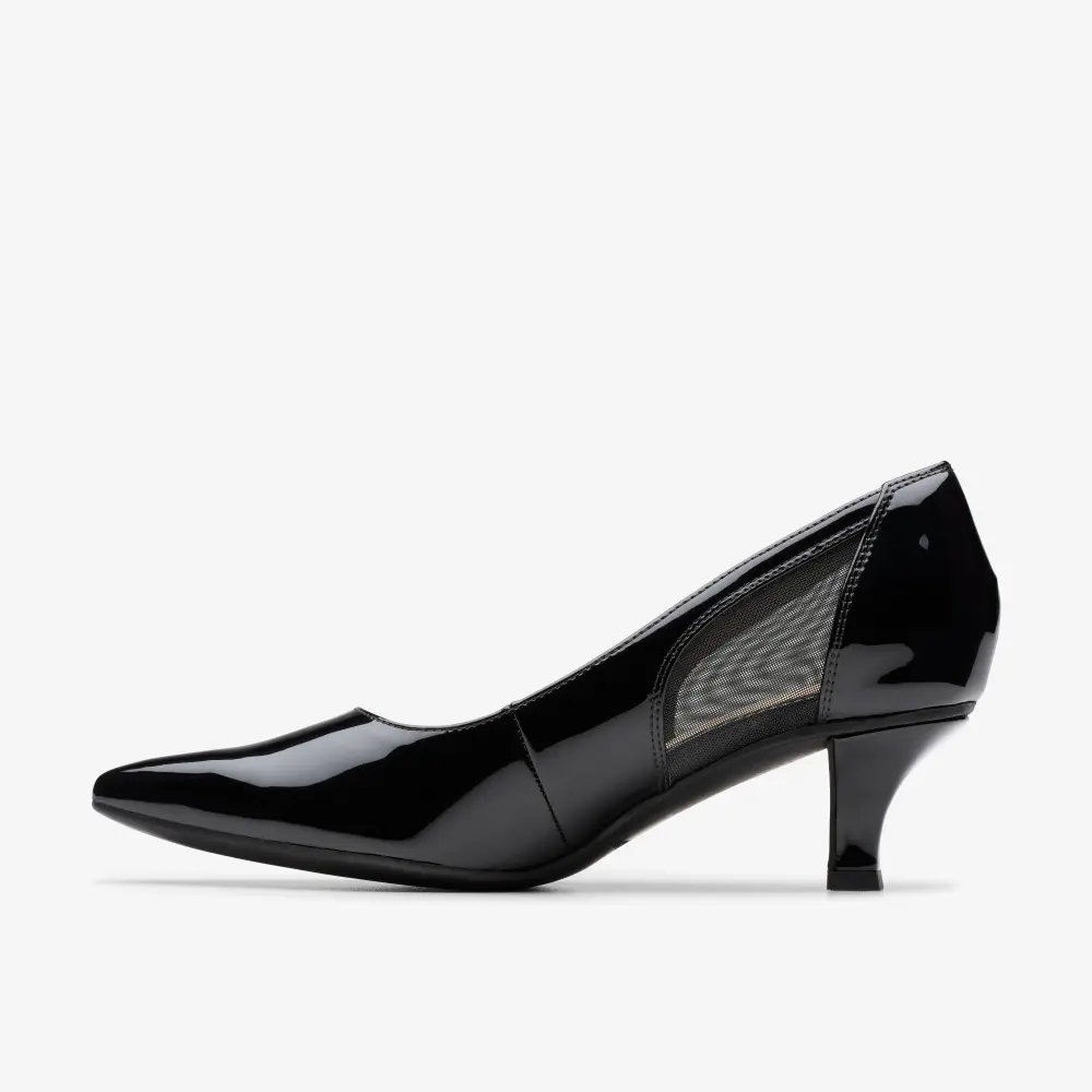 Kepley Cora Damen-Pumps aus schwarzem Lackleder online