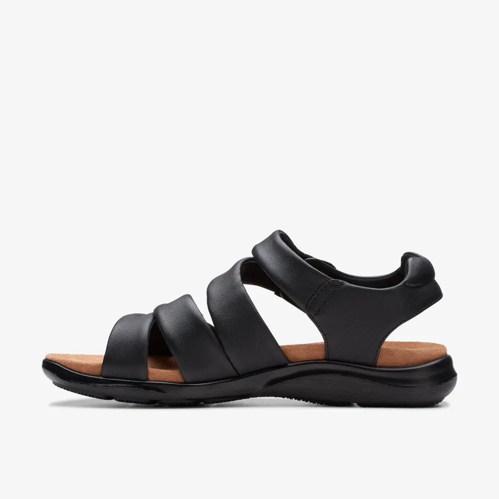 Kitly Ave Damen-Sandalen aus schwarzem Leder online