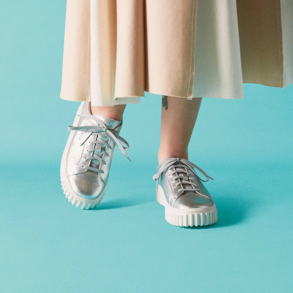 Mayhill Walk Damen-Sneaker in Silber-Metallic online