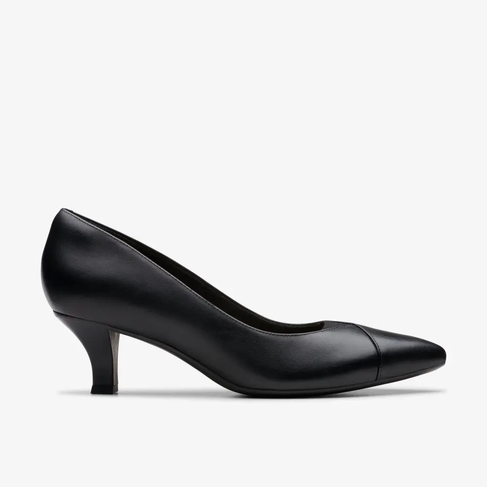 Noahh Rose Damen-Pumps aus schwarzem Leder online
