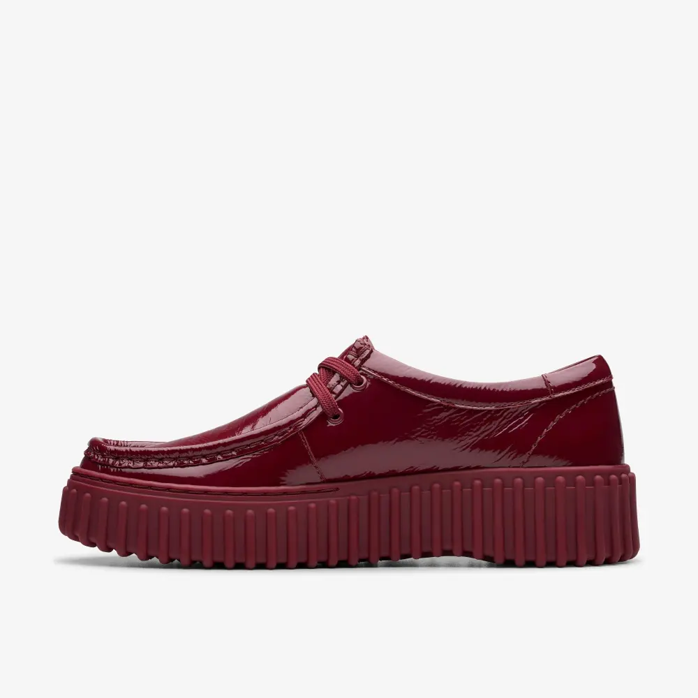 Torhill Bee Burgundy Patent Wallabee Damen online