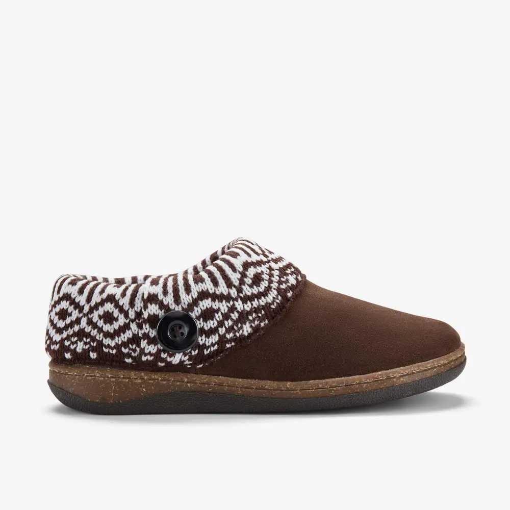 Willowdean Damen-Sweater, dunkelbraune Hausschuhe online